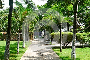 Mexican church Merida Churbunacolonial architecture historia photo