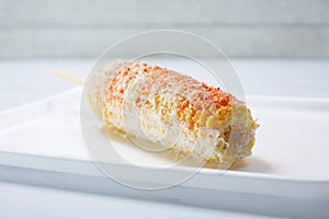 Mexican corn on the cob, elote