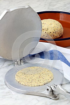 Mexican corn tortillas