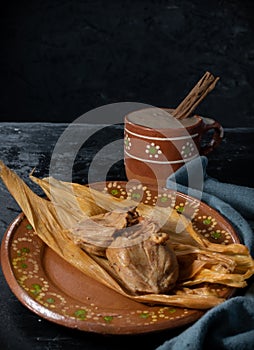 Mexican cuisine  champurrado atole  hot drink tradition