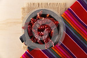 Mexican de Arbol Chili Pepper photo
