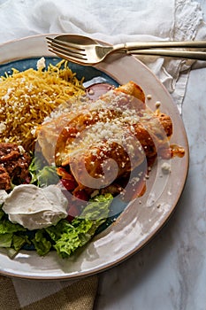 Mexican Enchiladas Dinner photo