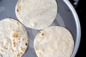 Mexican flour tortillas