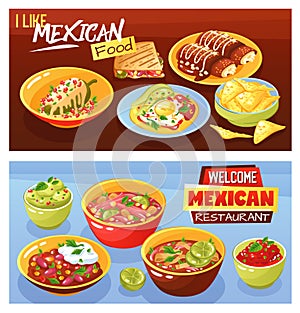 Mexican Food  Banners