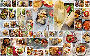 Mexican Food Collage