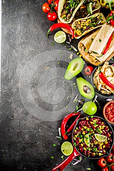 Mexican food concept. Cinco de Mayo food photo