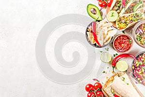 Mexican food concept. Cinco de Mayo food photo
