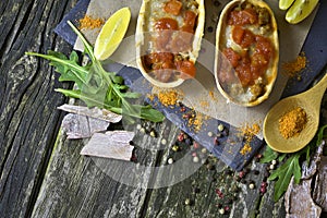 Mexican food - delicious taco shells