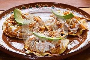 Mexican food: Tostadas tinga photo