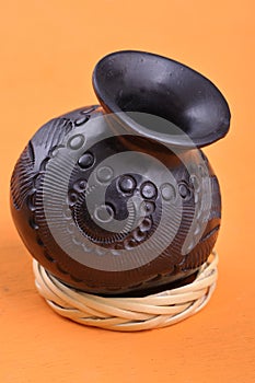 Mexican handicraft bowl from Oaxaca photo