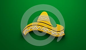Mexicano fiesta.  gráficos tridimensionales renderizados por computadora ilustraciones 