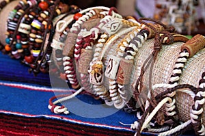 Mexican or Indian bracelets