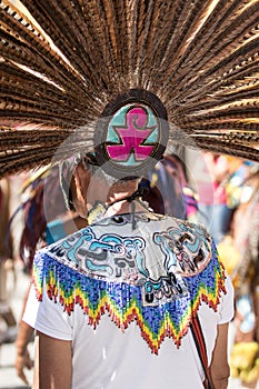 Mexican indigenous costume details