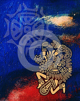 Mexican Modern Art Background