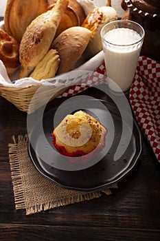 Mexican Muffin sweet bread photo