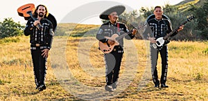 Mexican musicians mariachi