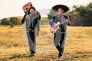 Mexican musicians mariachi