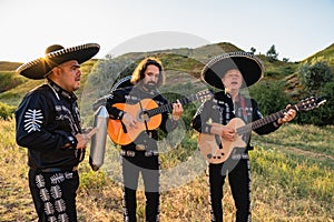 Mexican musicians mariachi