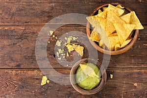Mexican nachos chips