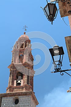 Mexican old town San Miguel de Allende, Guanajuato, Mexico.