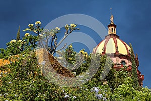 Mexican old town San Miguel de Allende, Guanajuato, Mexico.