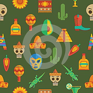 Mexican pattern decoration