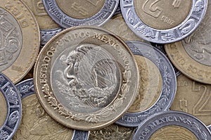 Mexicano monedas 