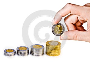 Mexican Peso Growth Graph