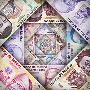 Mexican Peso Paper Bills