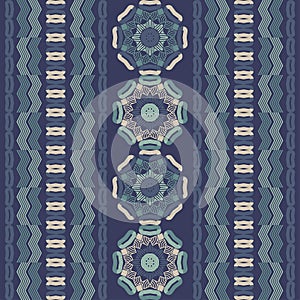 Mexican plaidMexican plaid. Navajo. Seamless pattern. Design with manual hatching. Textile. Ethnic boho ornament.