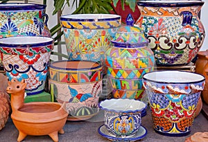 Mexican Pots Old San Diego California photo