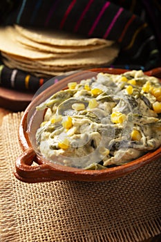 Mexican Rajas with Cream