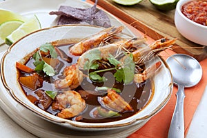 Mexican Shrimp Soup - Caldo de Camaron