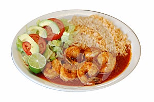 Mexican Shrimps Rice