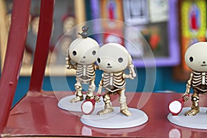 Mexican skeleton dolls