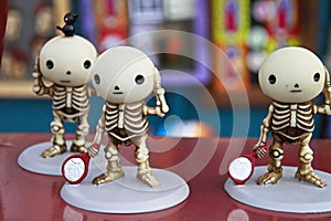 Mexican skeleton dolls