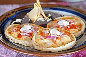 Mexican sopes