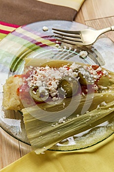 Chili Cheese Corn Tamale photo