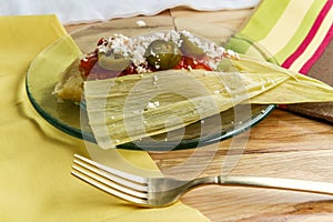 Chili Cheese Corn Tamale photo