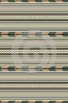 Mexican style seamless pattern.  Native American tribal illustration.  Southwest design.