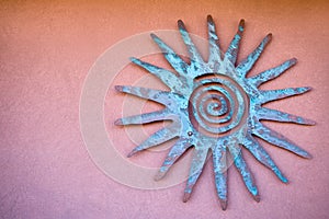 Mexican sun disc