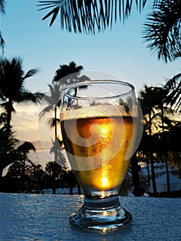 Mexican Sunrise with Cerveza photo