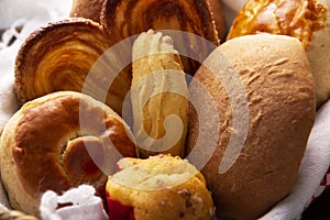 Mexican Sweet Bread closeup