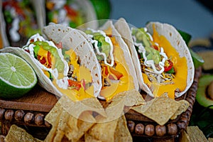 Mexican tacos AUTHENTIC MEXICAN food