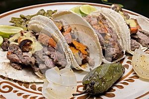 Mexican Tacos Close Up