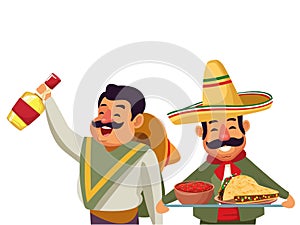 Mexican traditional culture icon cartoon photo