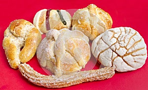 Mexican Traditional Sweet Bread photo