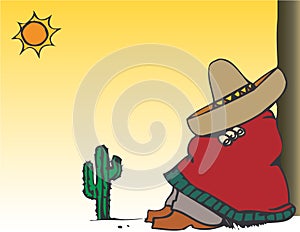Mexican typical lazy man