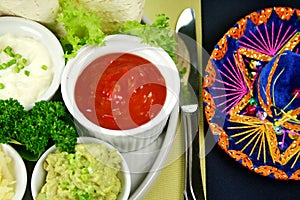 Mexican Vegetarian Platter