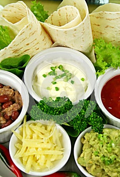 Mexican Vegetarian Platter